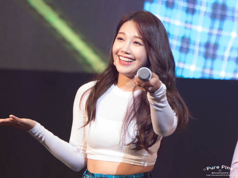 180324 Apink EUNJI at 'Jeolla High School 50th Anniversary' Celebrations documents 13