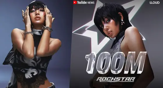 BLACKPINK Lisa’s “ROCKSTAR” Hits 100 Million YouTube Views
