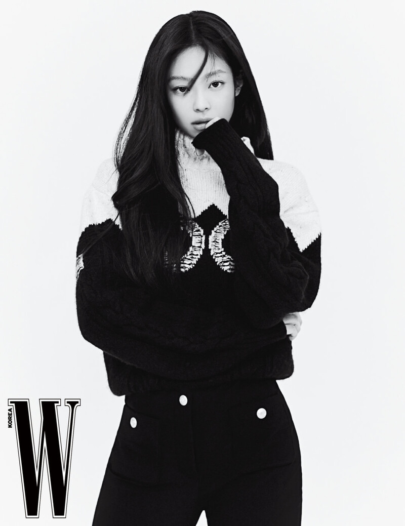 BLACKPINK Jennie for W Korea Magazine November 2021 Issue documents 4