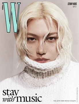 Stray Kids Felix x Louis Vuitton for W Korea Vol. 6 June 2024 Issue