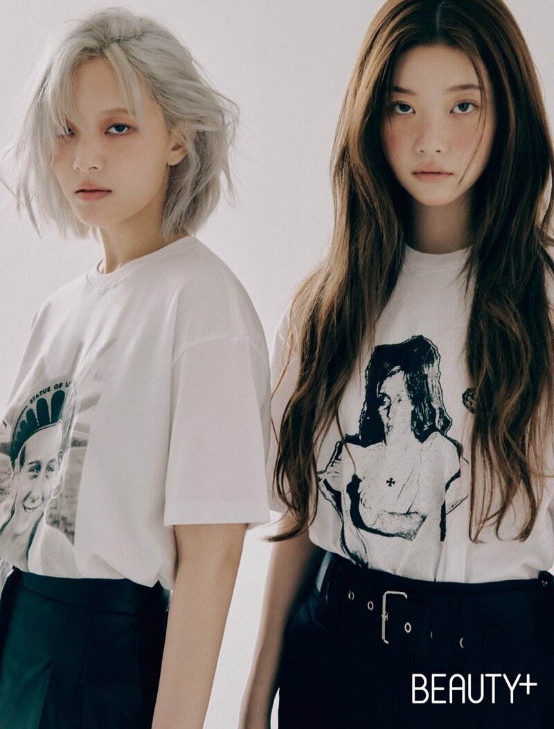 Billlie Moon Sua & Tsuki for BEAUTY+ April 2023 Issue documents 1