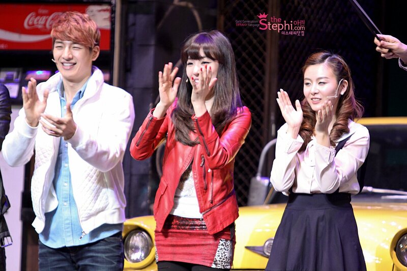 120108 Girls' Generation Tiffany at FAME! Musical documents 2