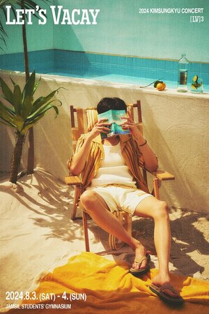 Sungkyu 'Let's Vacay' Teaser Poster