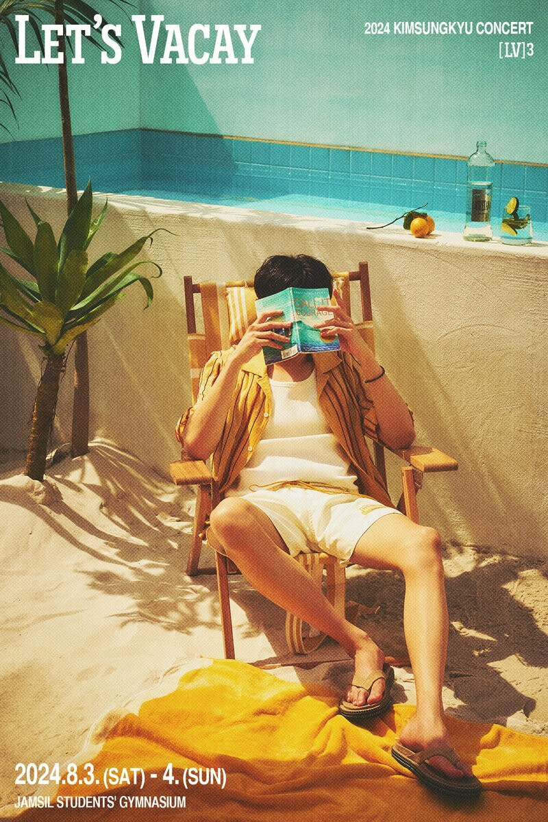 Sungkyu 'Let's Vacay' Teaser Poster documents 1