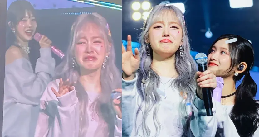 “Kid is Crying” – IVE Liz's Crying Moment at Fanmeet Melt Hearts