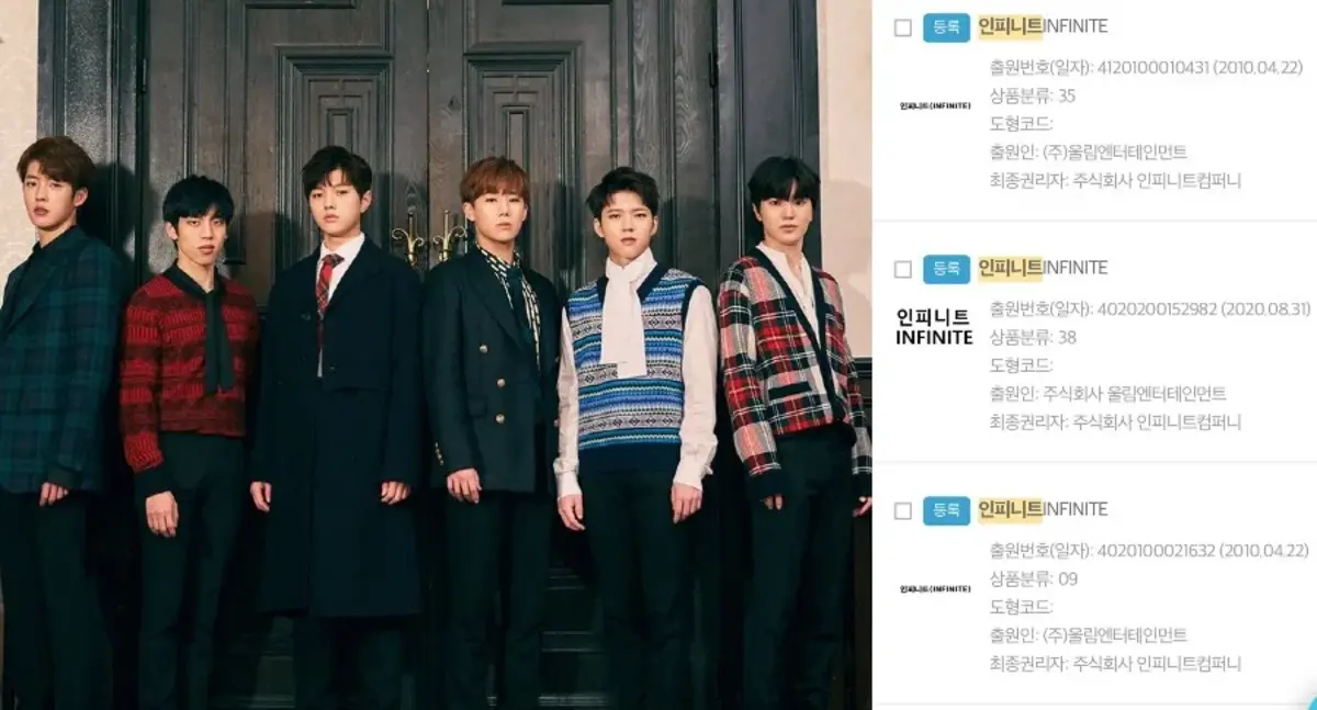 Is INFINITE Gearing Up for a Comeback? — Korean Netizens Cheer After Discovering "INFINITE Company" Trademark Ownership