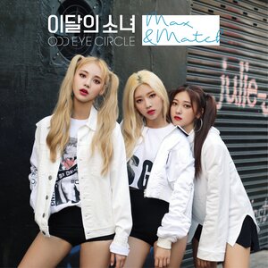 LOONA ODD EYE CIRCLE - 'Max & Match' Concept teaser images