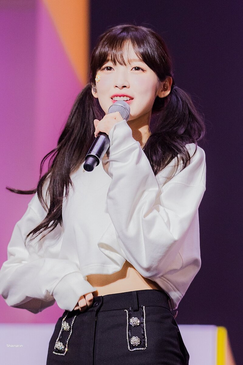 220430 Oh My Girl's Arin at 7th Anniversary Fanmeeting documents 1