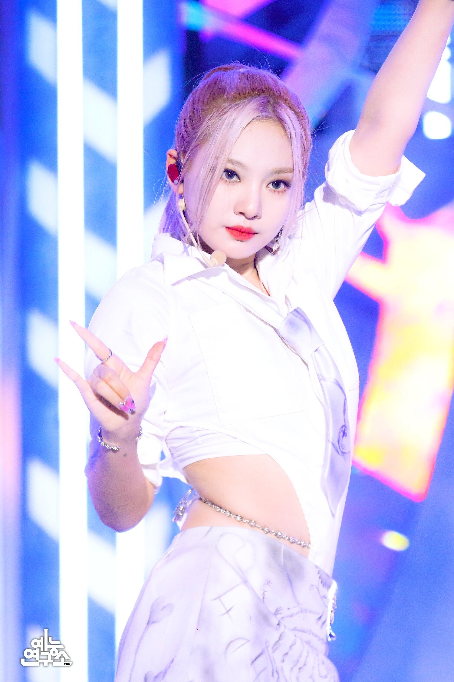 220716 aespa Ningning - 'Girls' & 'Illusion' at Music Core | kpopping