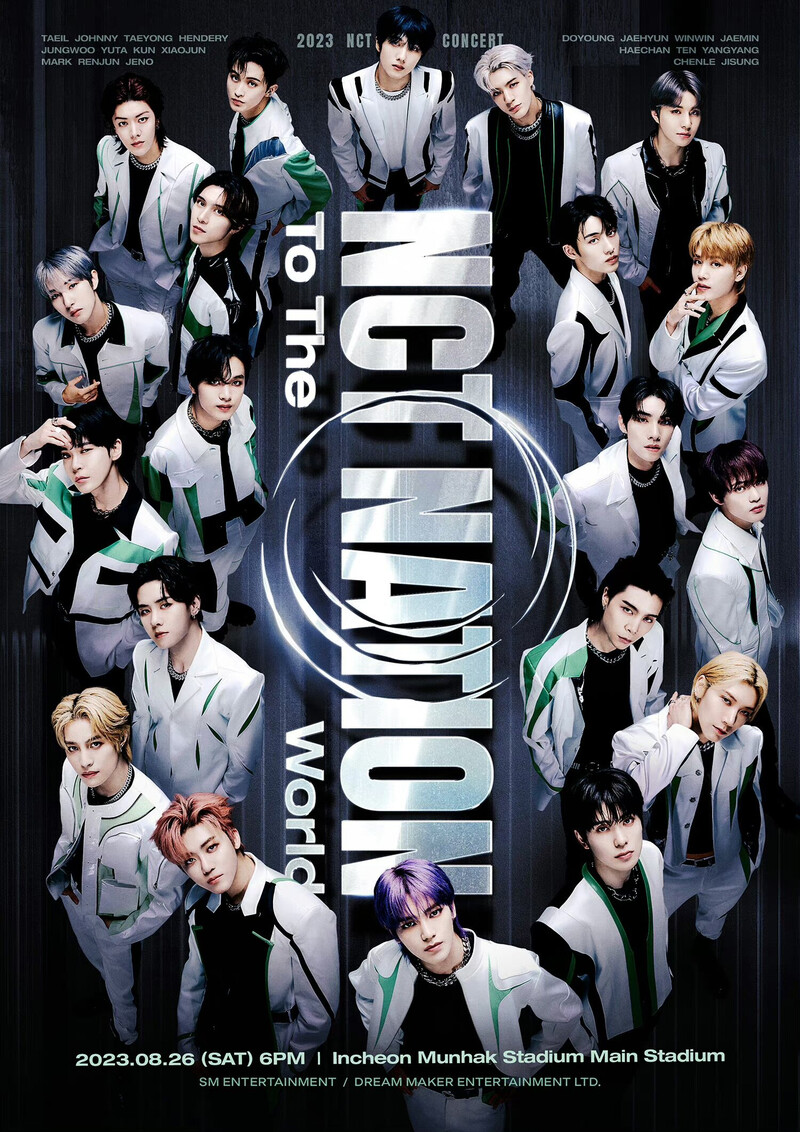 NCT 2023 'NCT Nation' concert promo pics documents 1