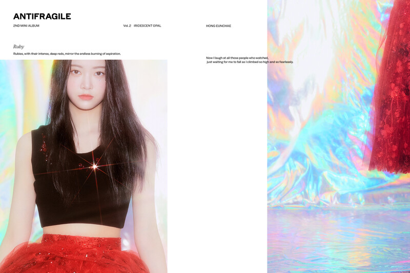 LE SSERAFIM - 2nd Mini Album 'ANTIFRAGILE' Concept Teasers documents 1