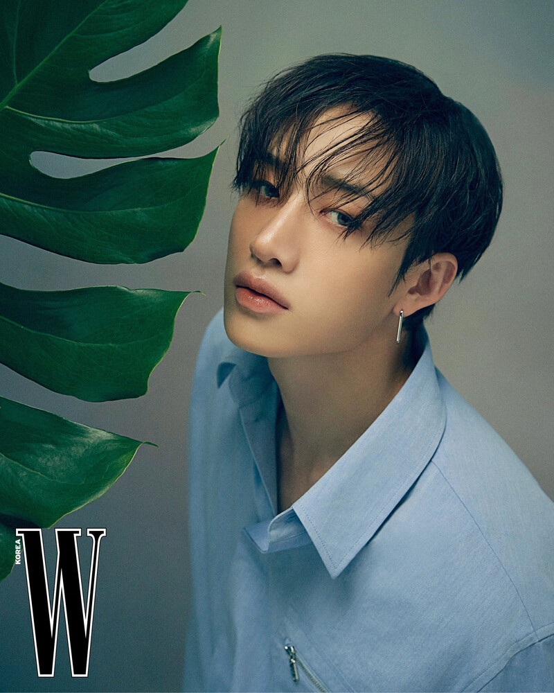 Stray Kids Bang Chan x Fendi for W Korea Vol. 6 June 2024 Issue documents 5