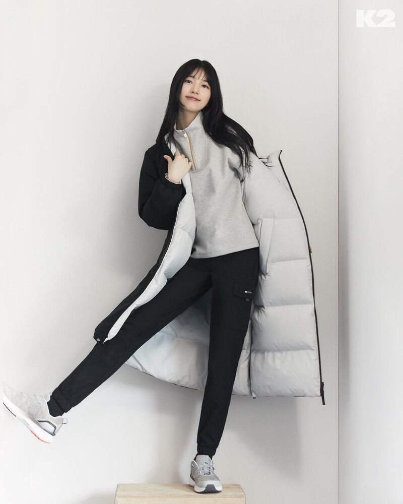 Bae Suzy for K2 2022 Winter Collection documents 9