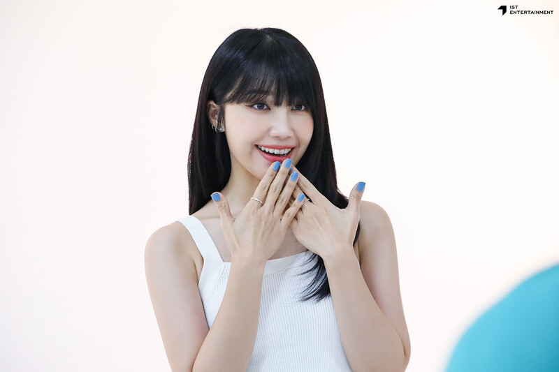 230515 IST Naver post - EUNJI behind the scenes for 'Sangkwaehwan' commercial documents 10