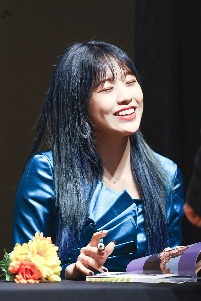 200221 IZ*ONE Yujin at BLOOM*IZ Fansign documents 26