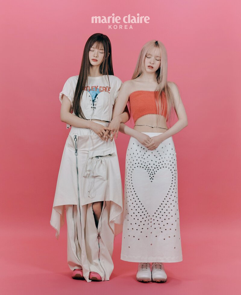 NMIXX Lily & Sullyoon for Marie Claire Korea May 2023 Issue documents 2