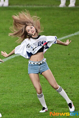 240731 TWICE Tzuyu at Team K-League vs. Tottenham Hotspur's Halftime Show