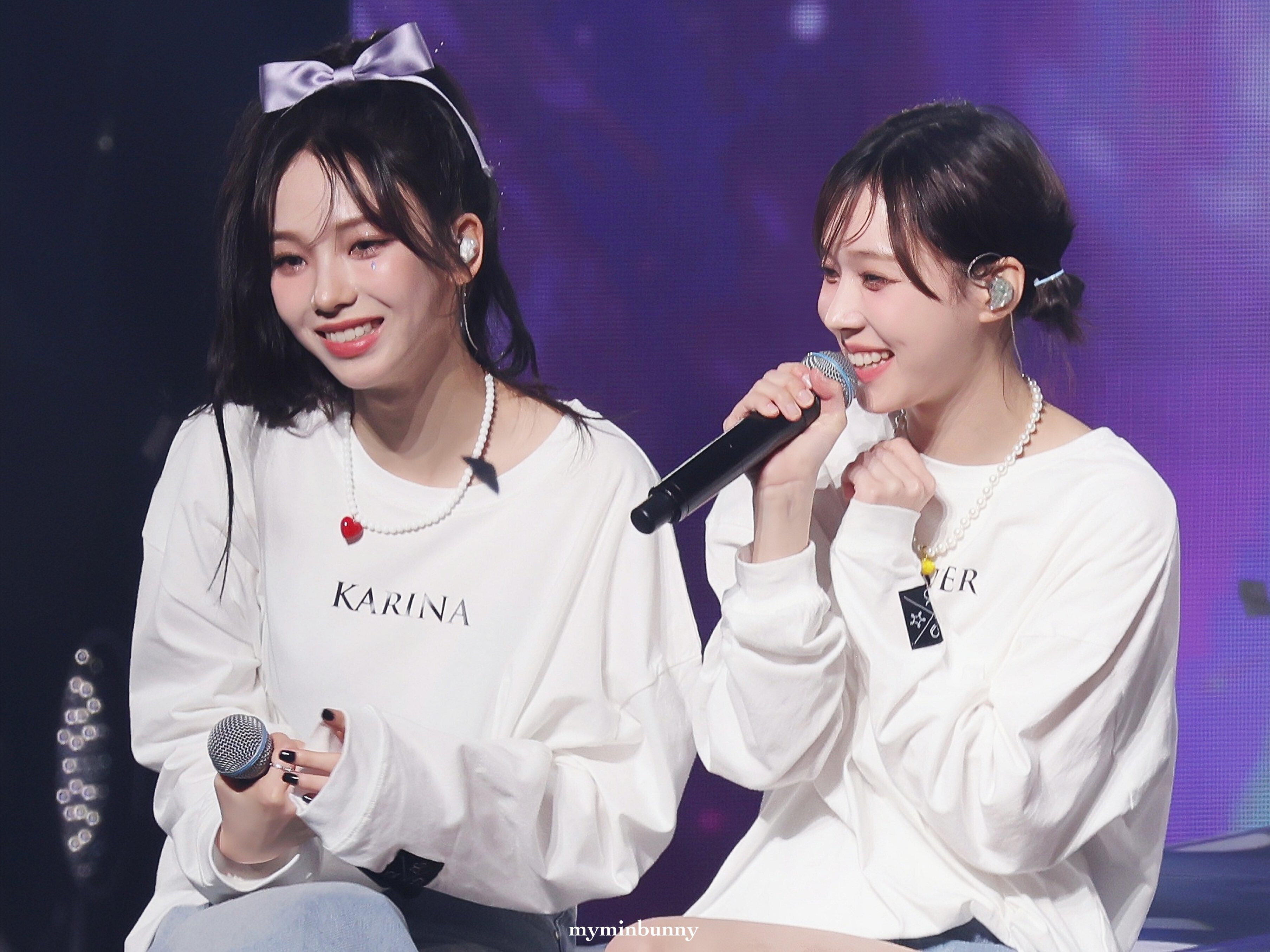 230319 aespa Karina & Winter - 1st Concert 'SYNK : HYPER LINE' in 