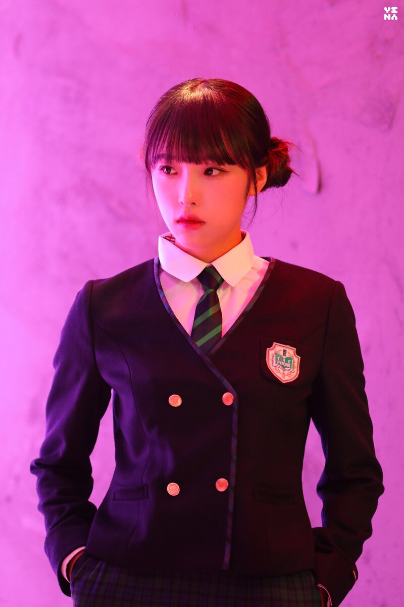 220304 Yuehua Entertainment Naver Update - YENA - Girl's High School 2  Poster Shoot Behind documents 7
