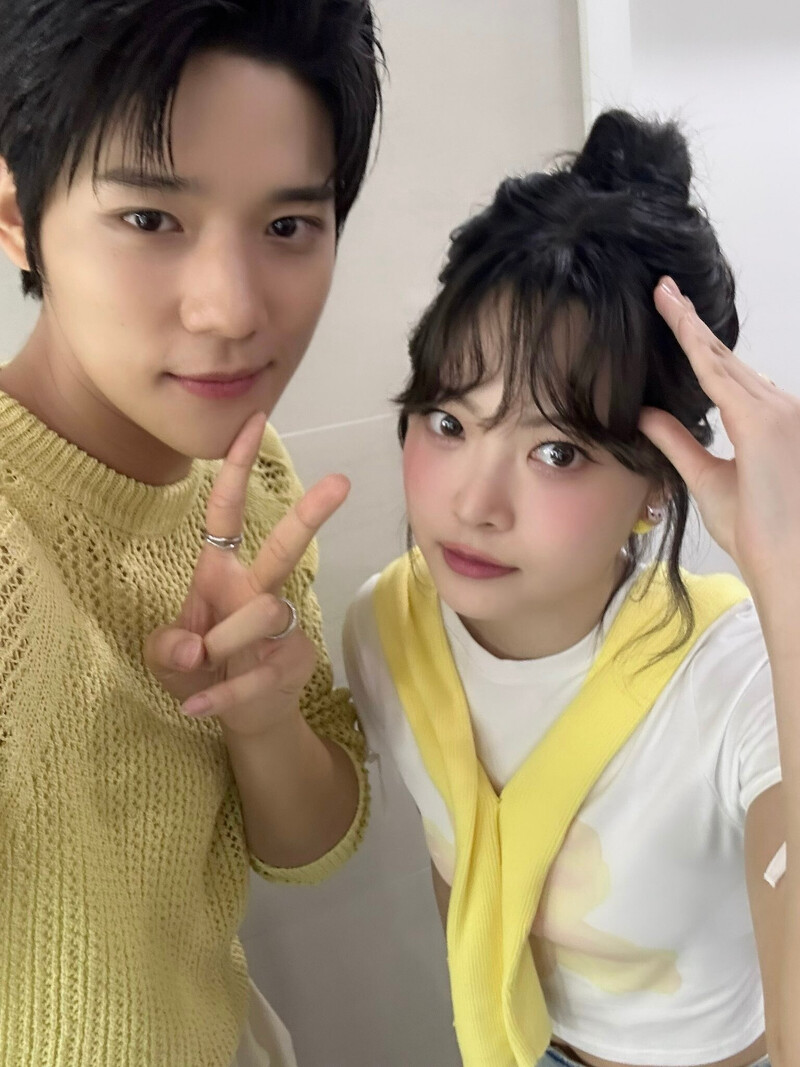 240607 - KBS Music Bank Twitter Update with EUNCHAE n Moon Sangmin documents 3