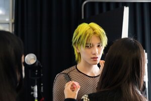 NCT Taeyong for ELLE Japan June 2023 issue behind photos