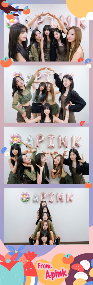 230928 APINK update - Chuseok 4-cut picture