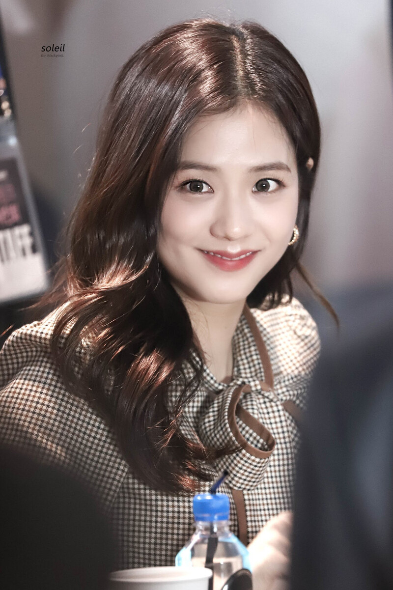 191012 BLACKPINK Jisoo - OLENS Fansign documents 1