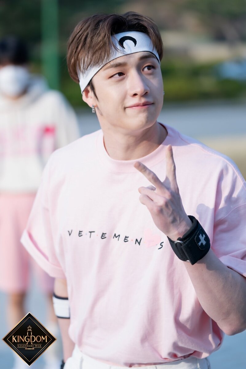 May 11, 2021 KINGDOM: LEGENDARY WAR Naver Update - Bang Chan at Sports Competition documents 3