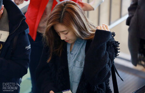 121113 Girls' Generation Taeyeon at Gimpo Airport