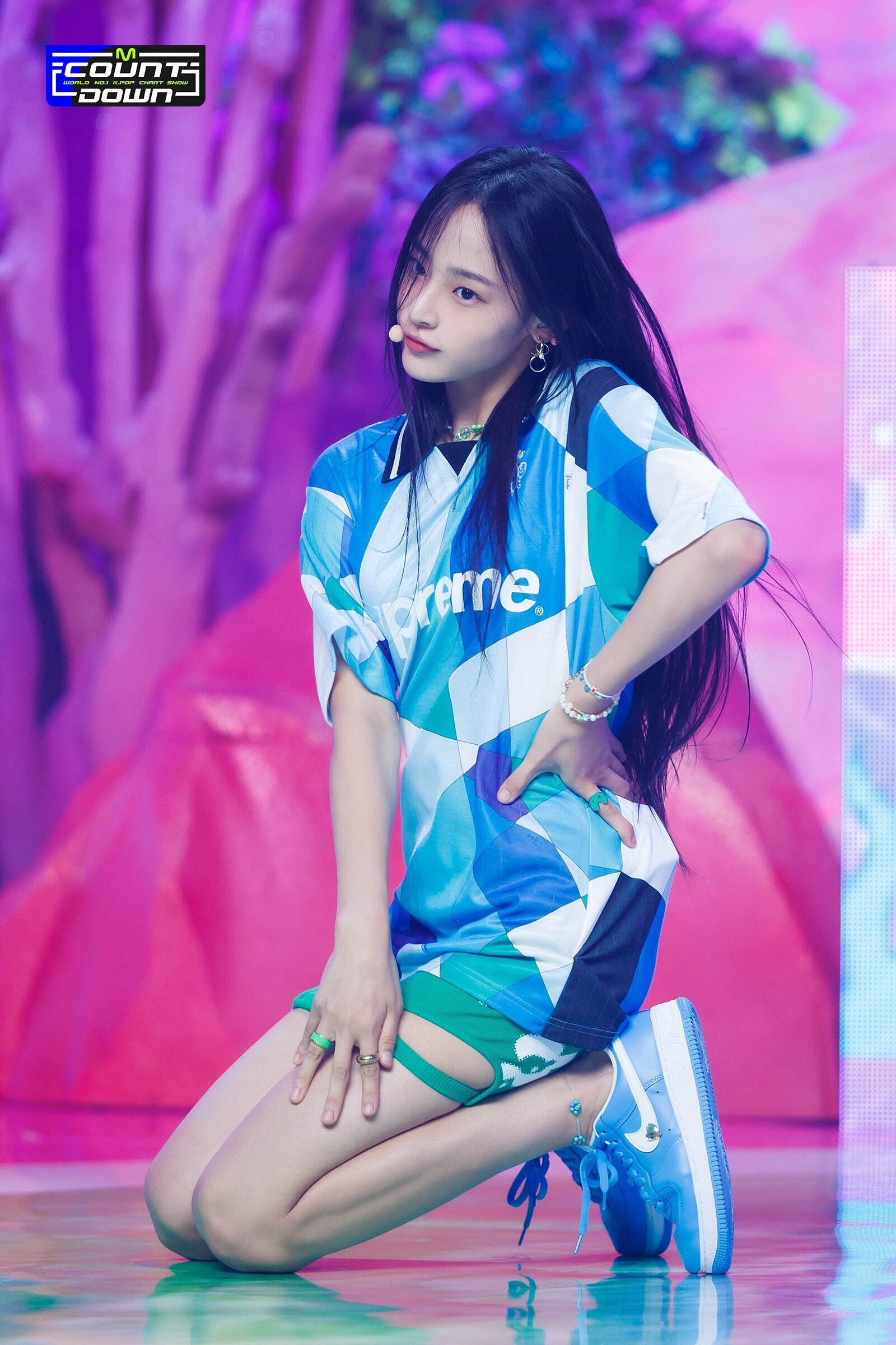 220811 Newjeans Minji Attention At M Countdown Kpopping 