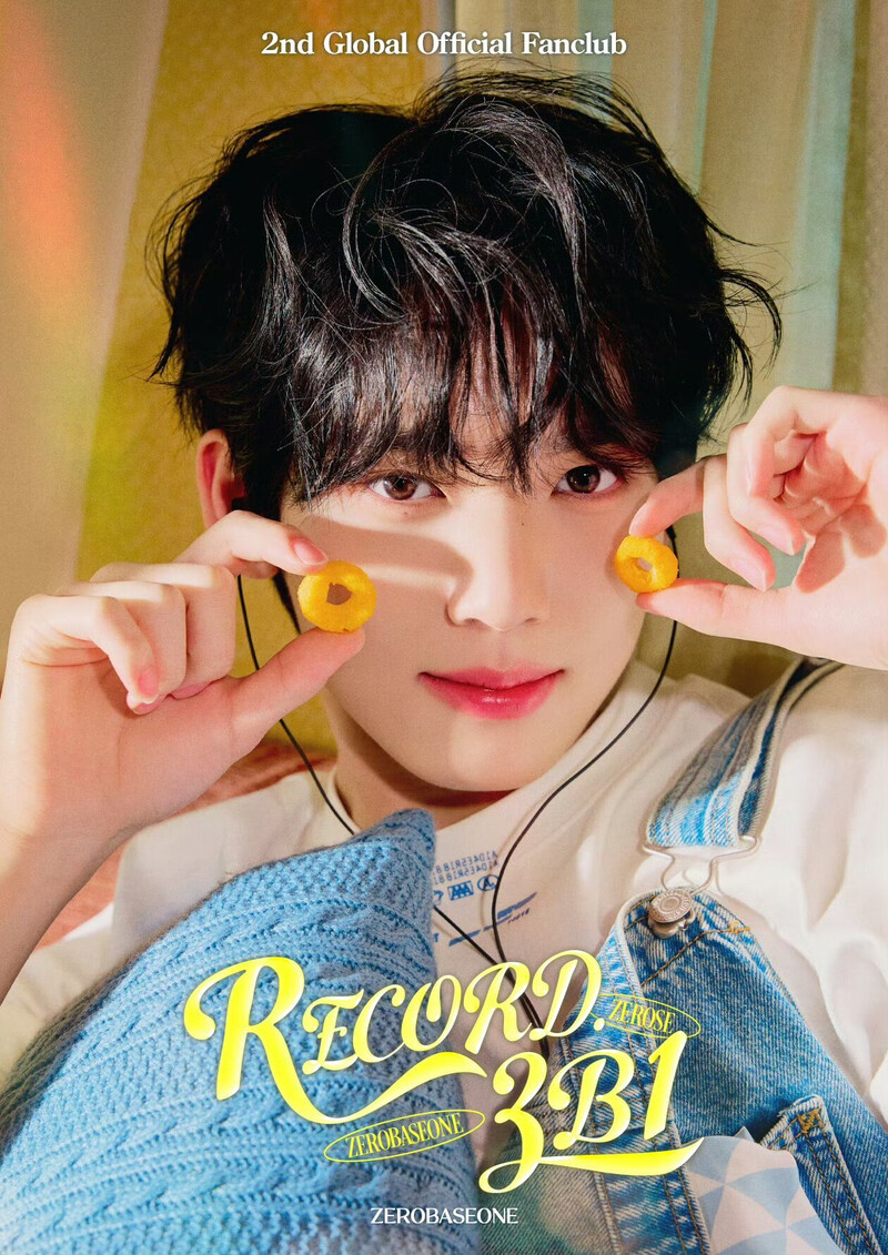 ZEROBASEONE 2nd global official fanclub 'Record.ZB1' concept photos documents 9