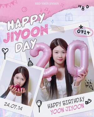 240714 izna Twitter Update - Happy Jiyoon Day