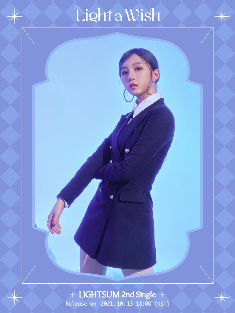 LIGHTSUM 2nd Single "Light a Wish" Concept Image documents 1