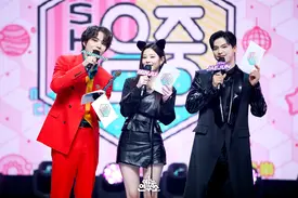 220319 MC's Minju, Jungwoo, Jaewun at Music Core