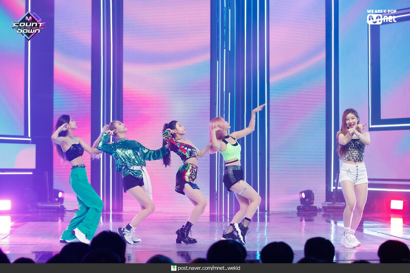 190822 ITZY - 'ICY' at M COUNTDOWN documents 2