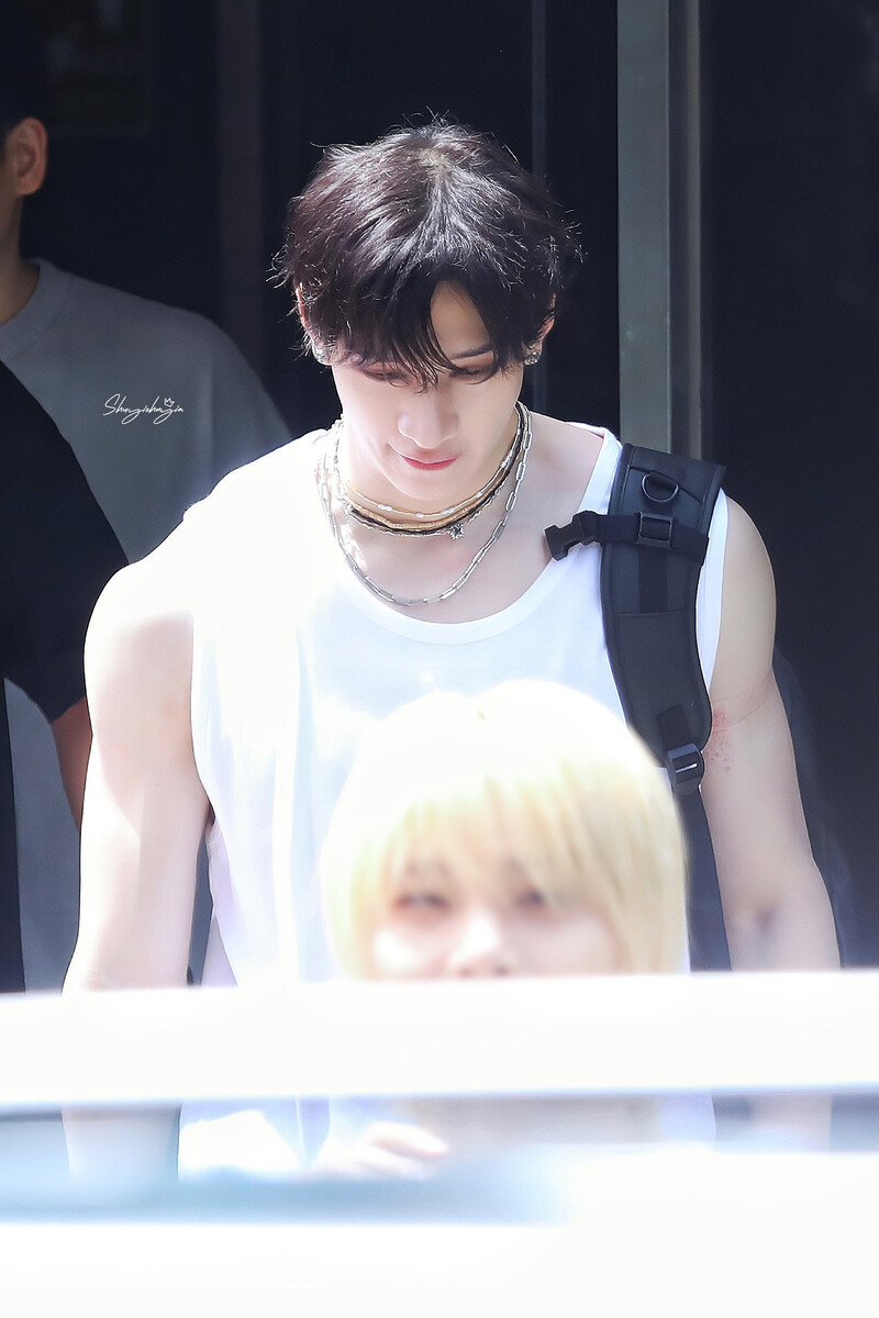 240726 BANGCHAN AT MUSIC BANK PRE-RECORDING documents 2