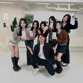 241127 internetsnathan Instagram Update with tripleS YooYeon, SoHyun, JiYeon, Kaede, Lynn & HyeRin