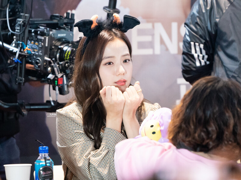 191012 BLACKPINK Jisoo - OLENS Fansign documents 4