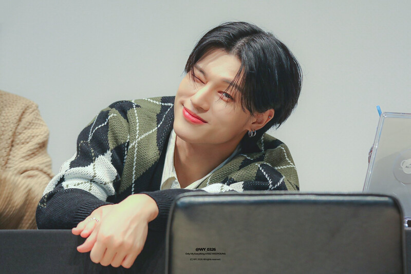 240606 ATEEZ Wooyoung - ALLMD Fansign Event documents 2