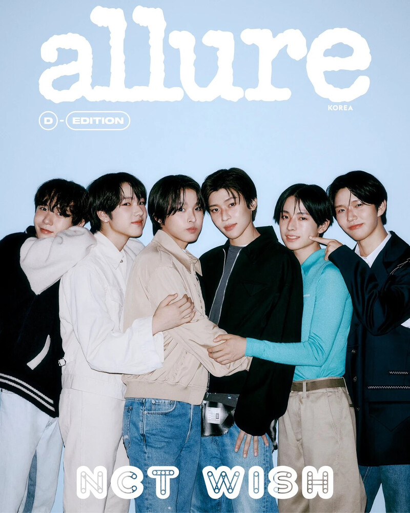 NCT WISH for Allure Korea October 2024 Issue documents 2