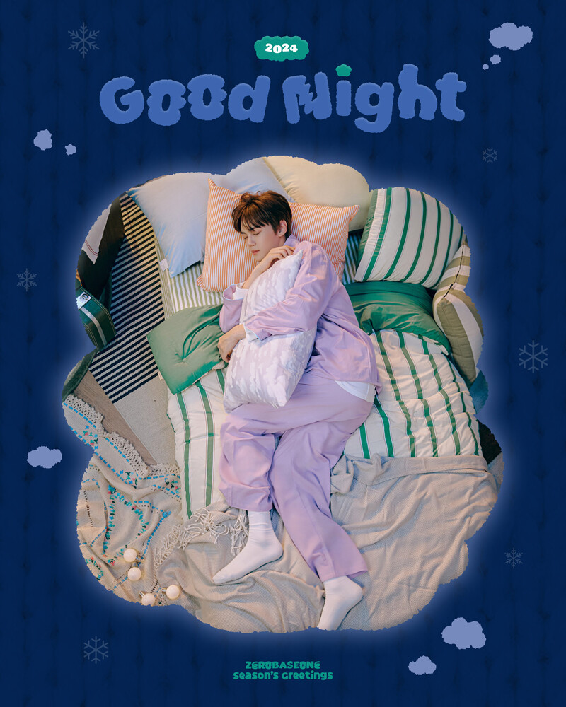 ZEROBASEONE (제로베이스원) - 'Good Night' 2024 SEASONS GREETINGS Concept Photos documents 7