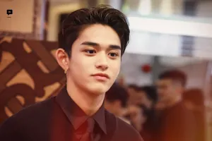 190606 WayV's Lucas for Thomas Burberry Monogram Event (2)