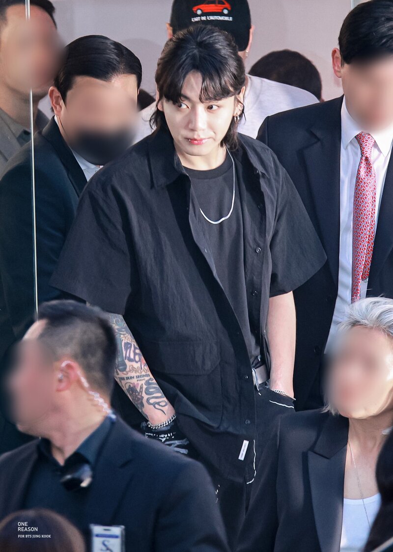 230510 BTS Jungkook at the Calvin Klein Spring 23 Global Party documents 3