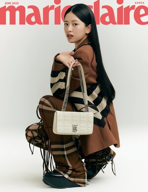 IVE Yujin for Marie Claire Korea x Burberry June Issue 2022