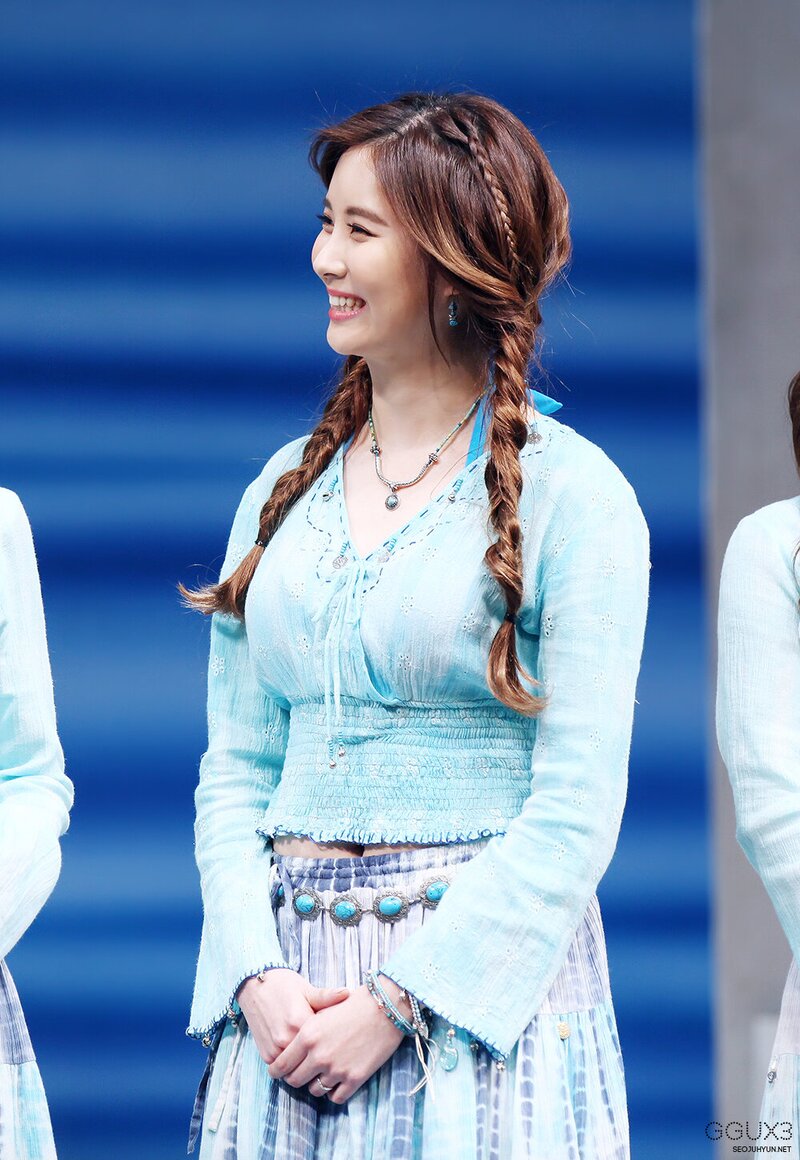 160223 Girls' Generation Seohyun at 'Mamma Mia!' Musical Press Con Rehearesal documents 13