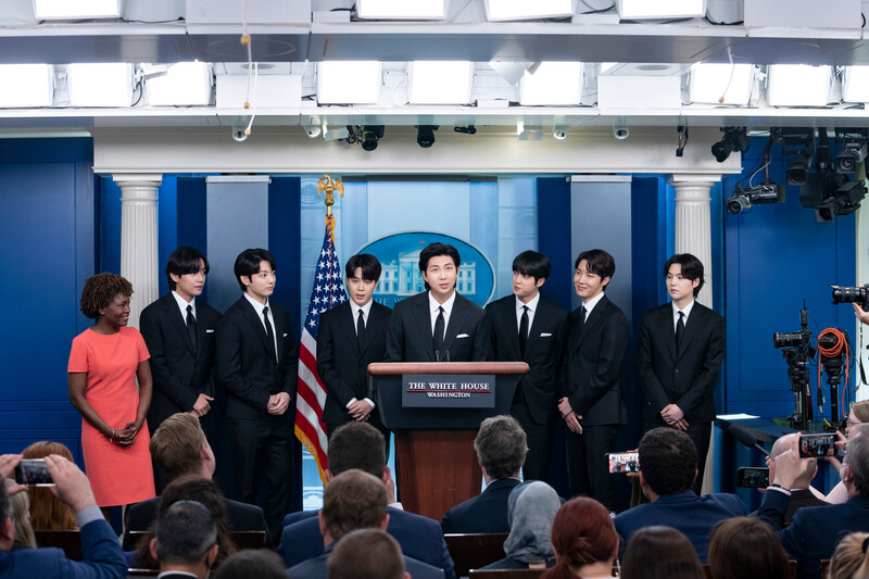 June 1, 2022 BTS at the WHITE HOUSE for raising awareness around the rise of anti- Asian Hate Crimes documents 1