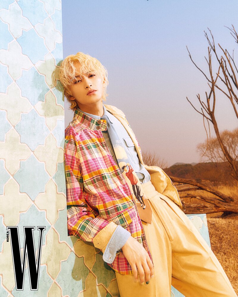 NCT MARK for W Korea x POLO RALPH LAUREN Vol .05 Issue 2023 documents 10