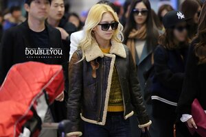 140216 Girls' Generation Hyoyeon at Incheon Airport