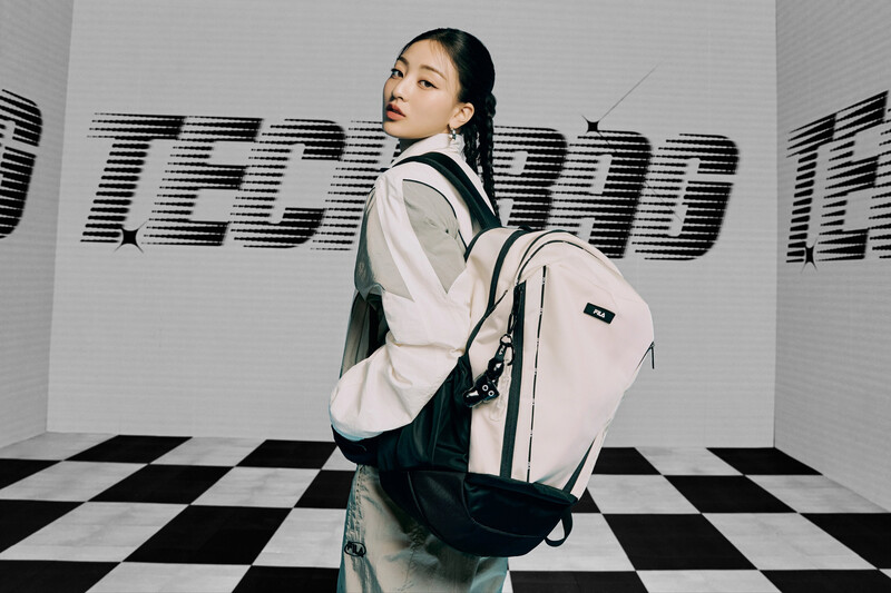 TWICE Jihyo for Fila - 24SS New Semester Backpack documents 8