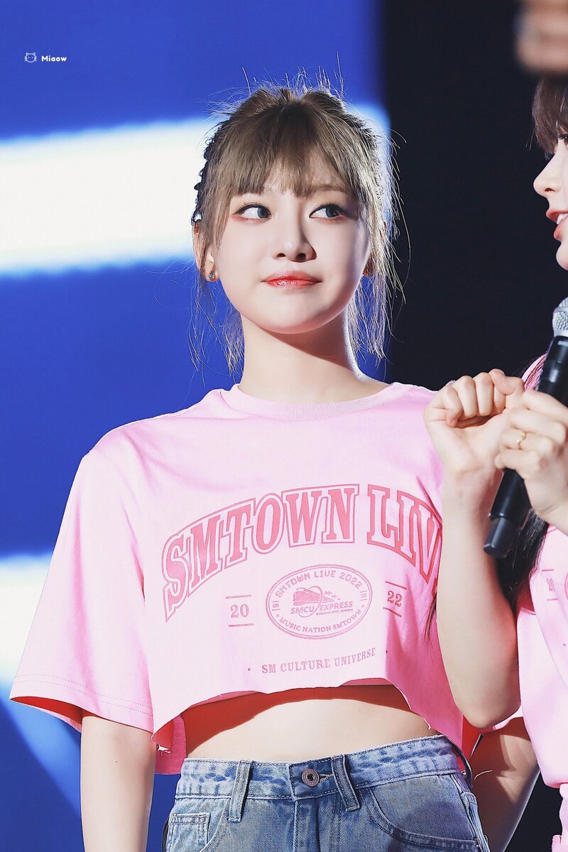 220820 aespa Ningning at SMTOWN LIVE 2022 in Suwon documents 2